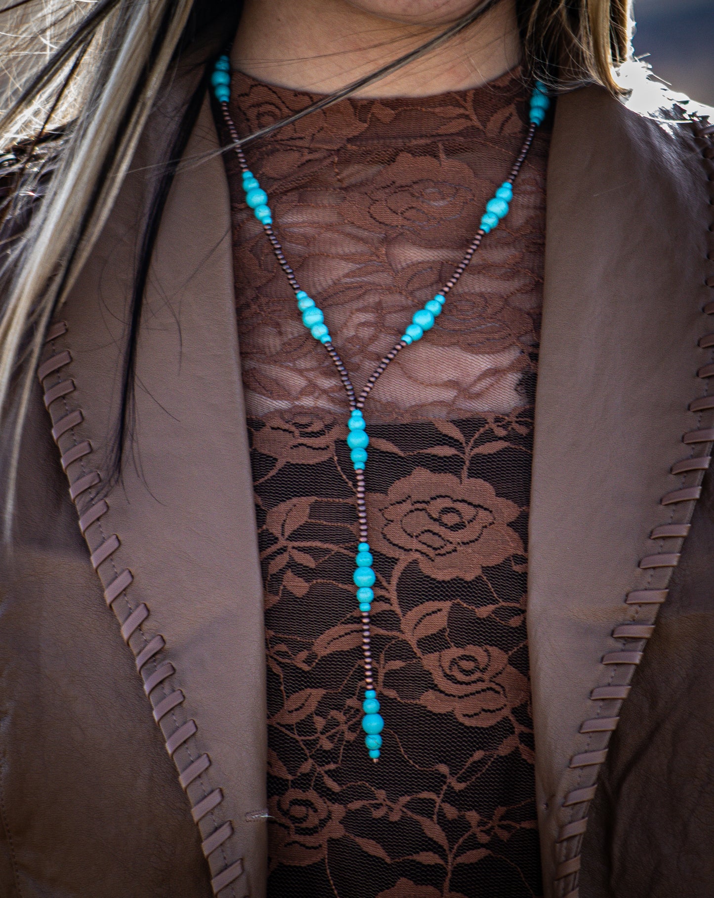 Mountain Skies Necklace