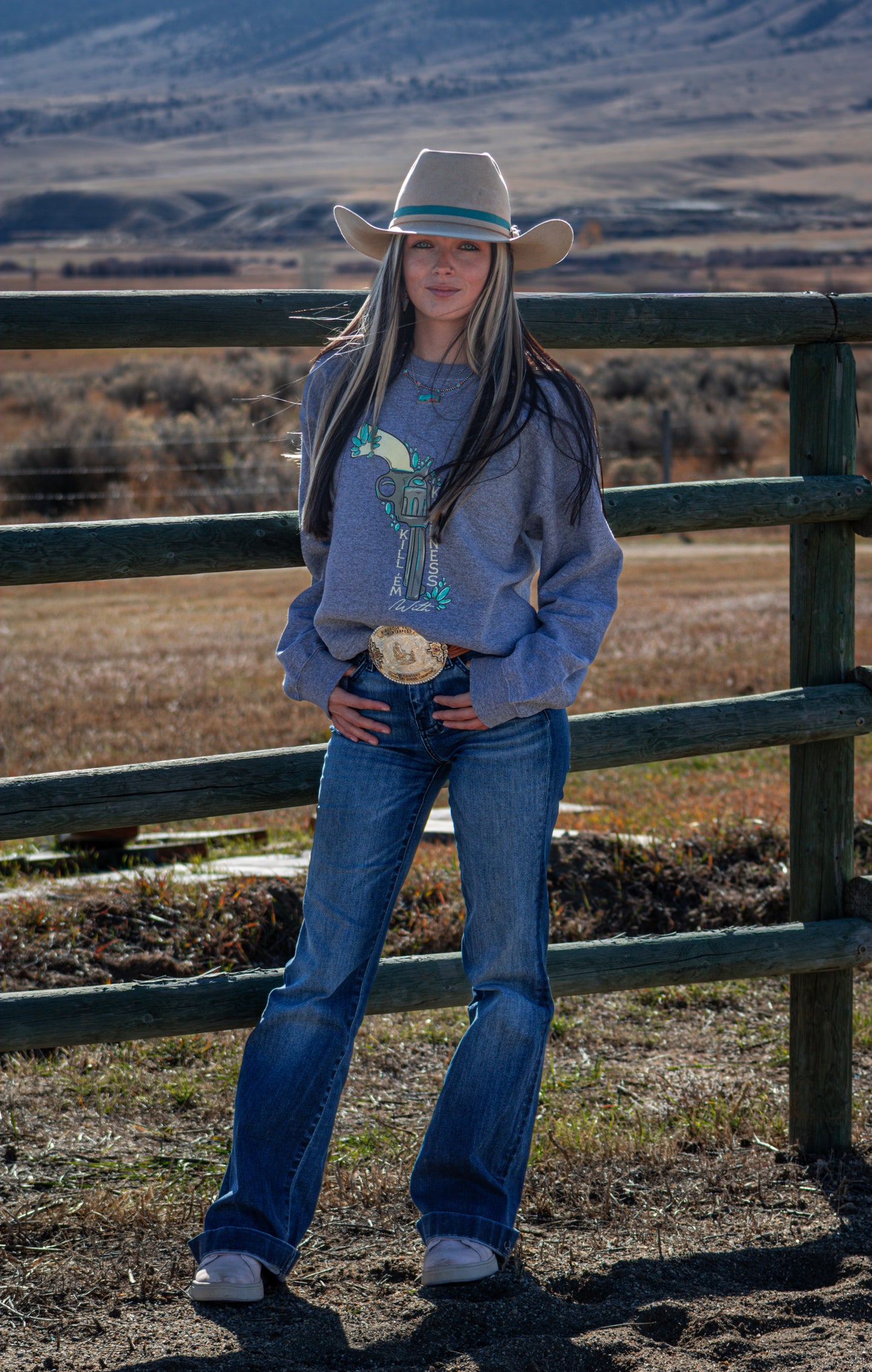 Kill Em With Kindness Crewneck