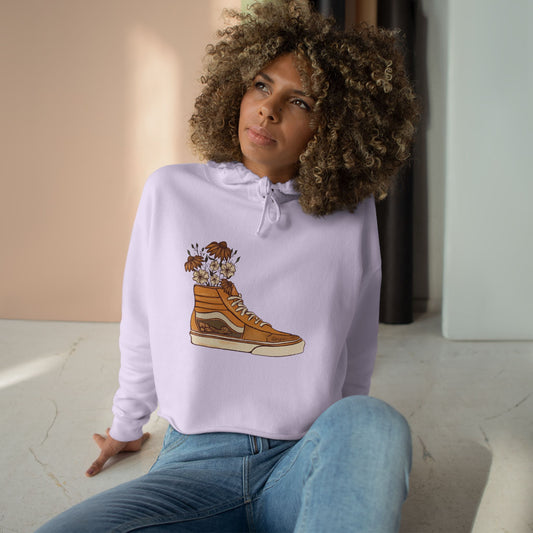 Casual Cowgal Crop Hoodie
