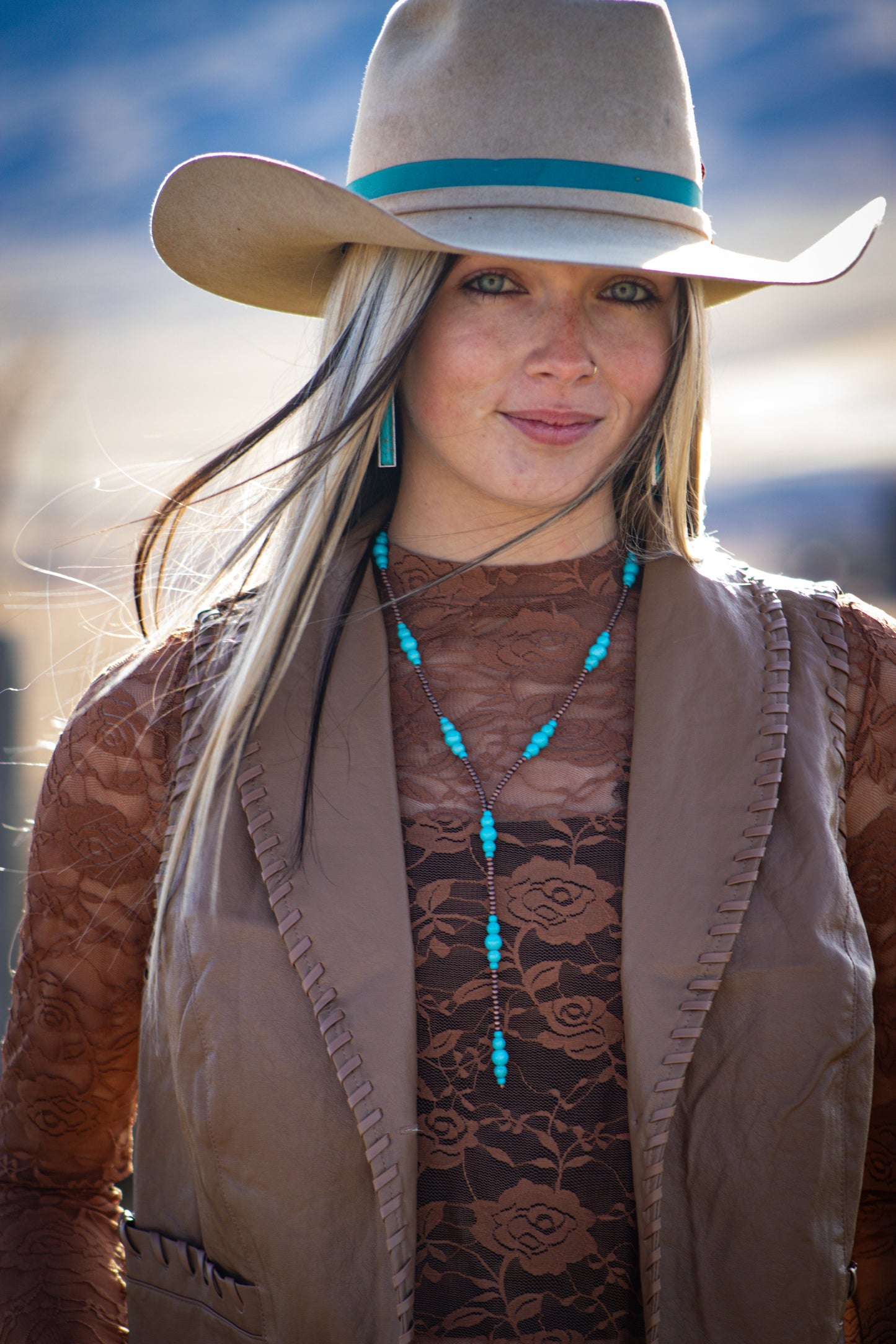 Mountain Skies Necklace
