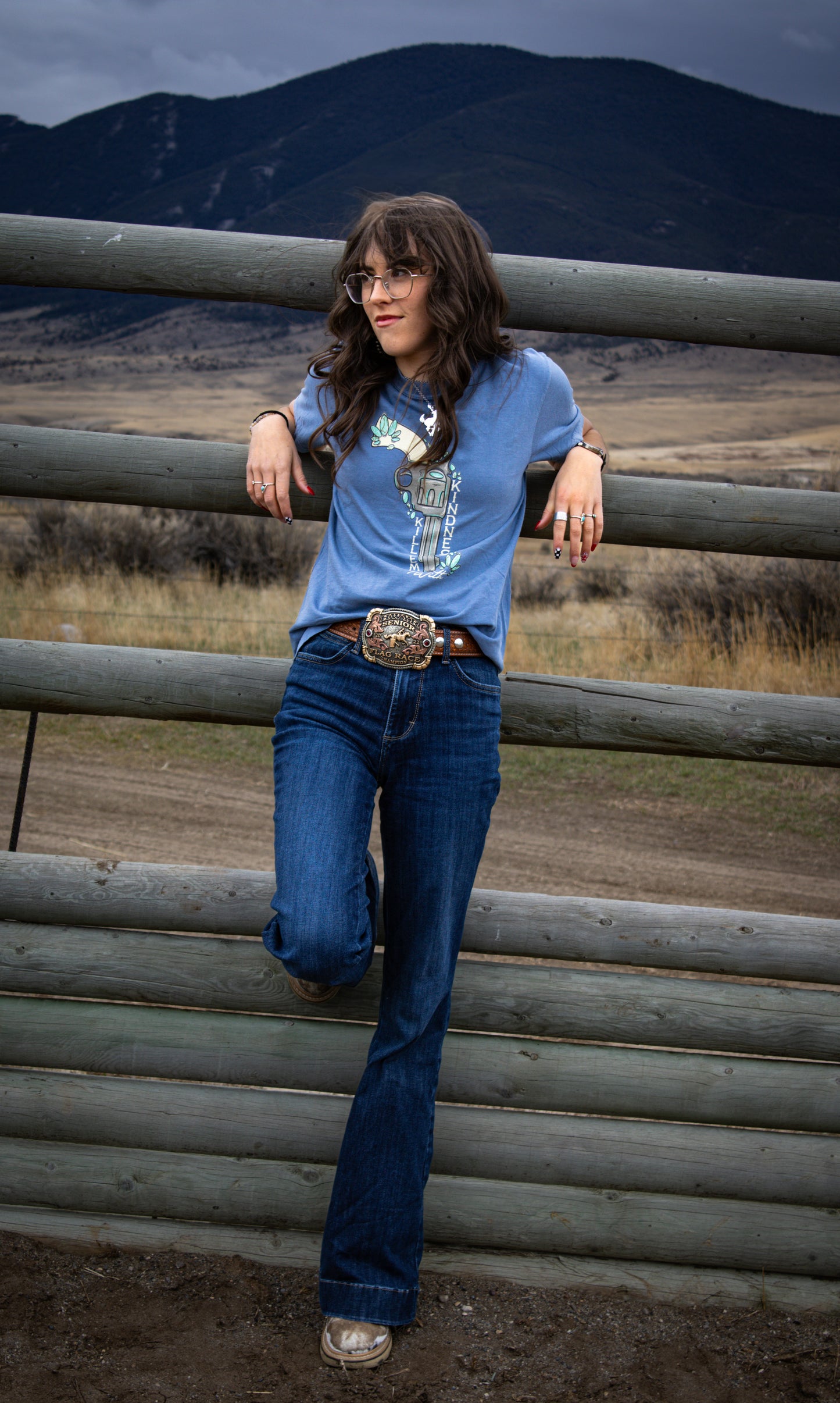 Kill Em With Kindness Comfort Colors Tee