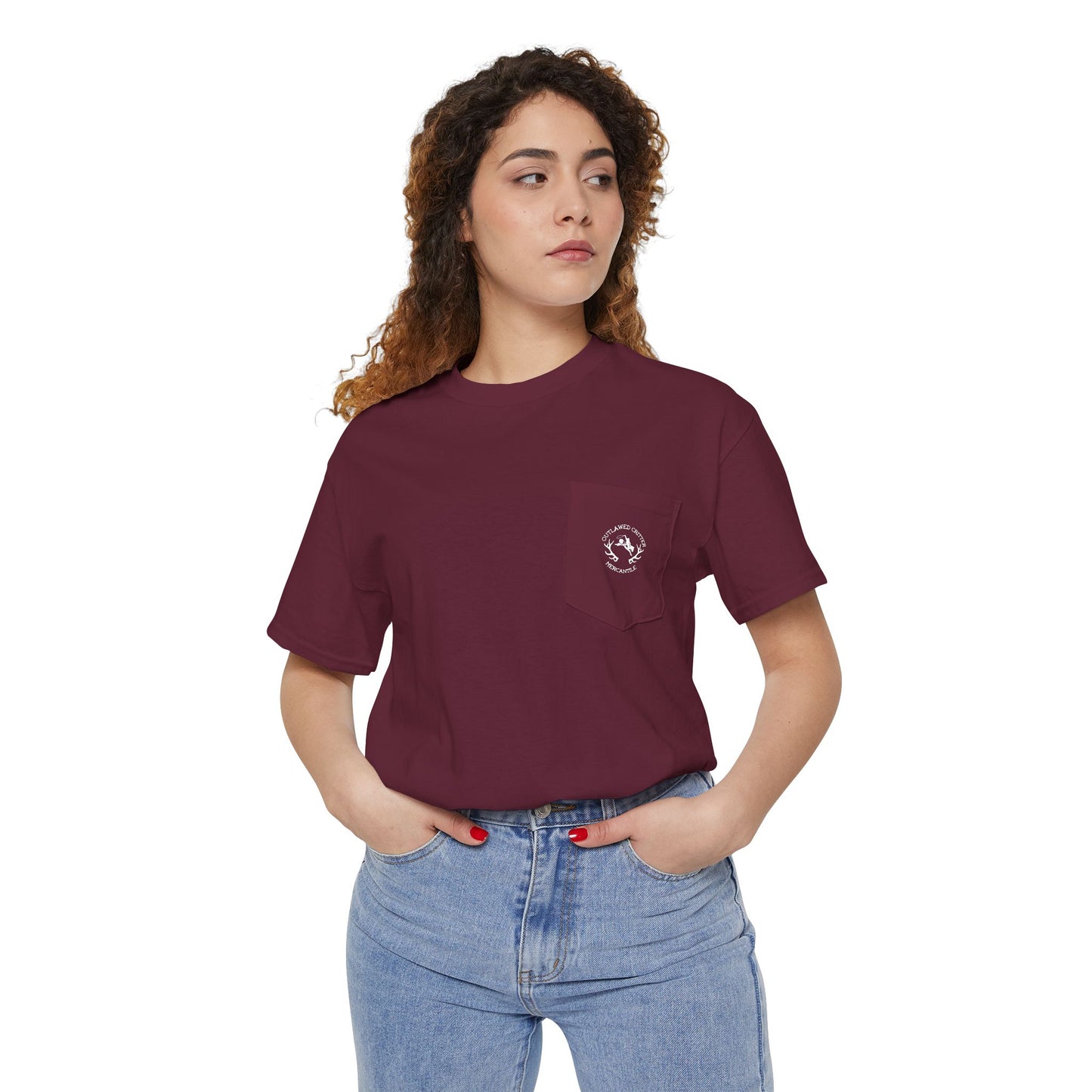 Glass eye Pocket Tee