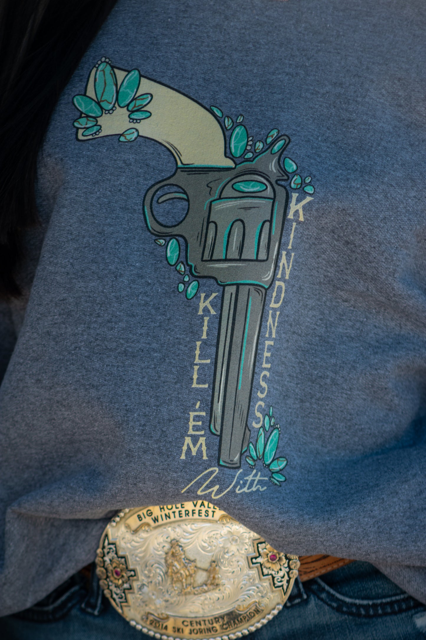 Kill Em With Kindness Crewneck