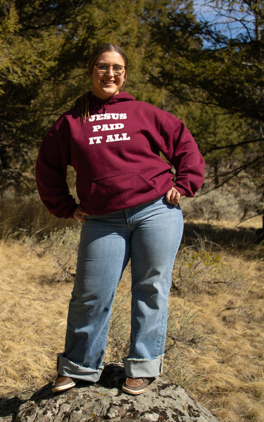 Jesus Paid All Hoodie